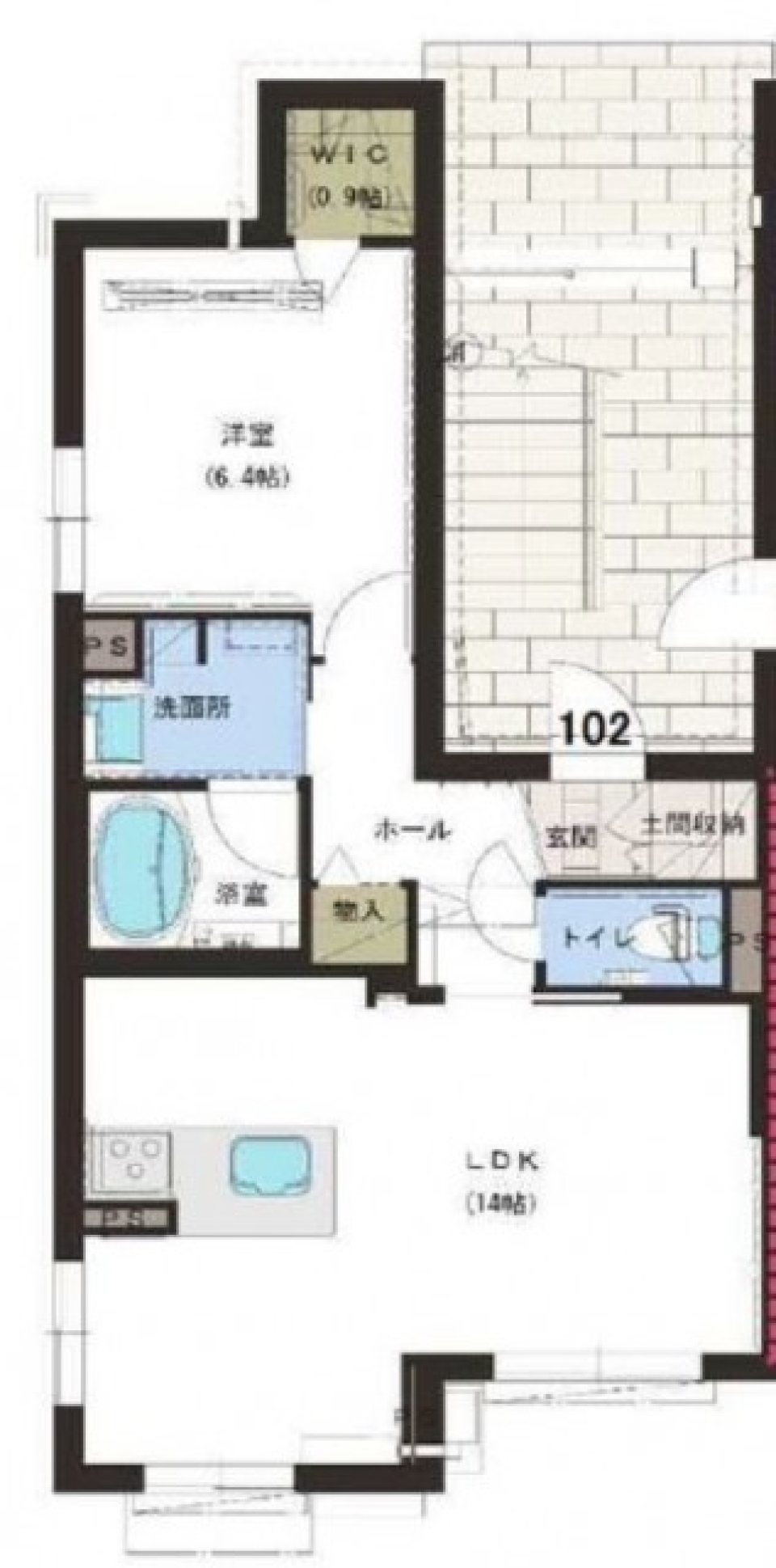 【築浅】ZEHマンションとは！！？の間取り図