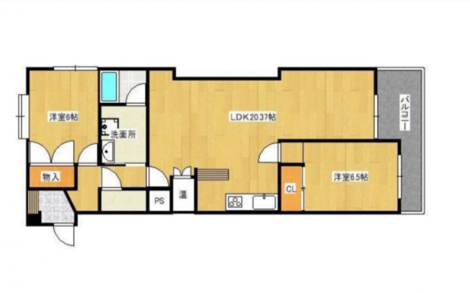 【ペット可】ペットとの新たな生活をここからの間取り図