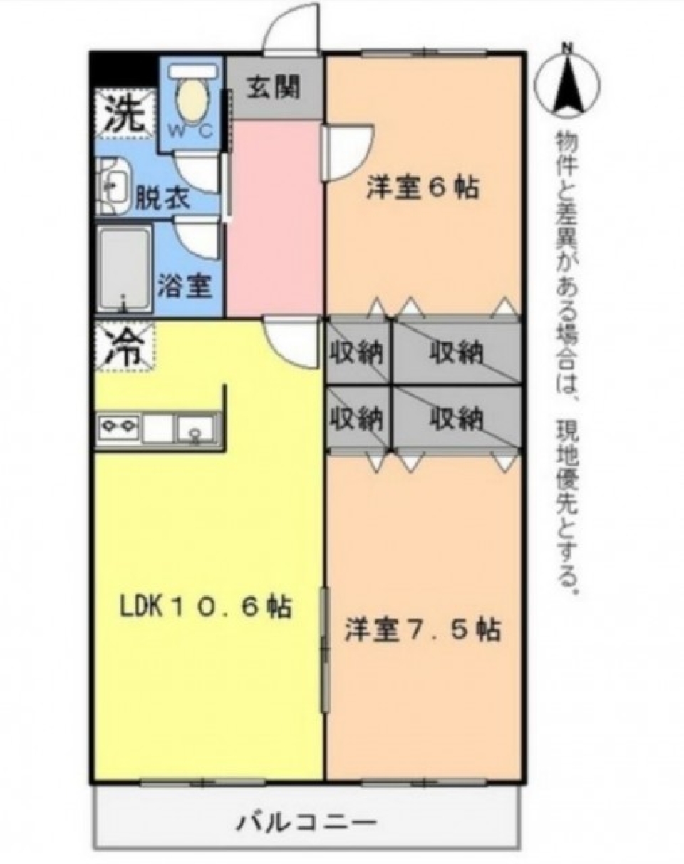 ゆるりゆらりの間取り図