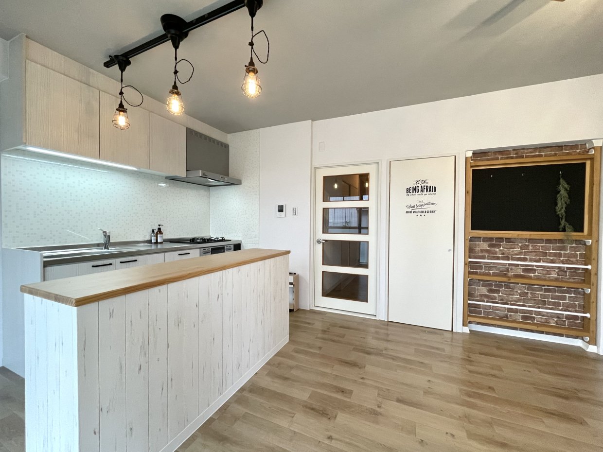 カフェっぽさ感じるカウンター