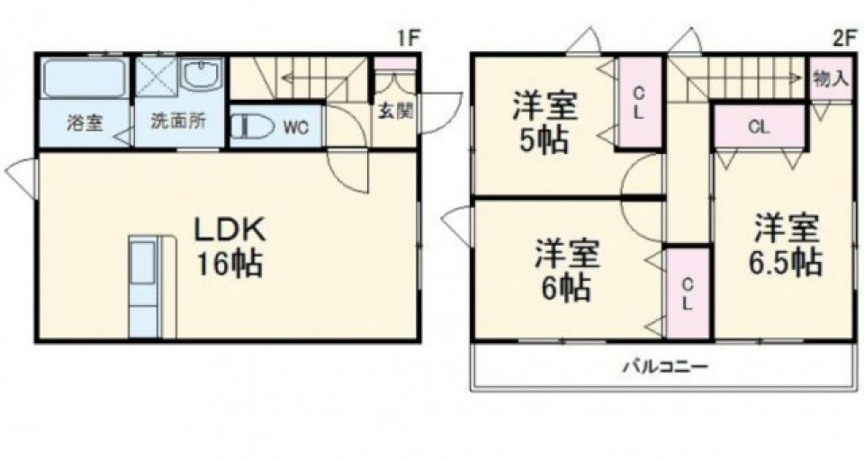 家族で過ごすおうち。の間取り図