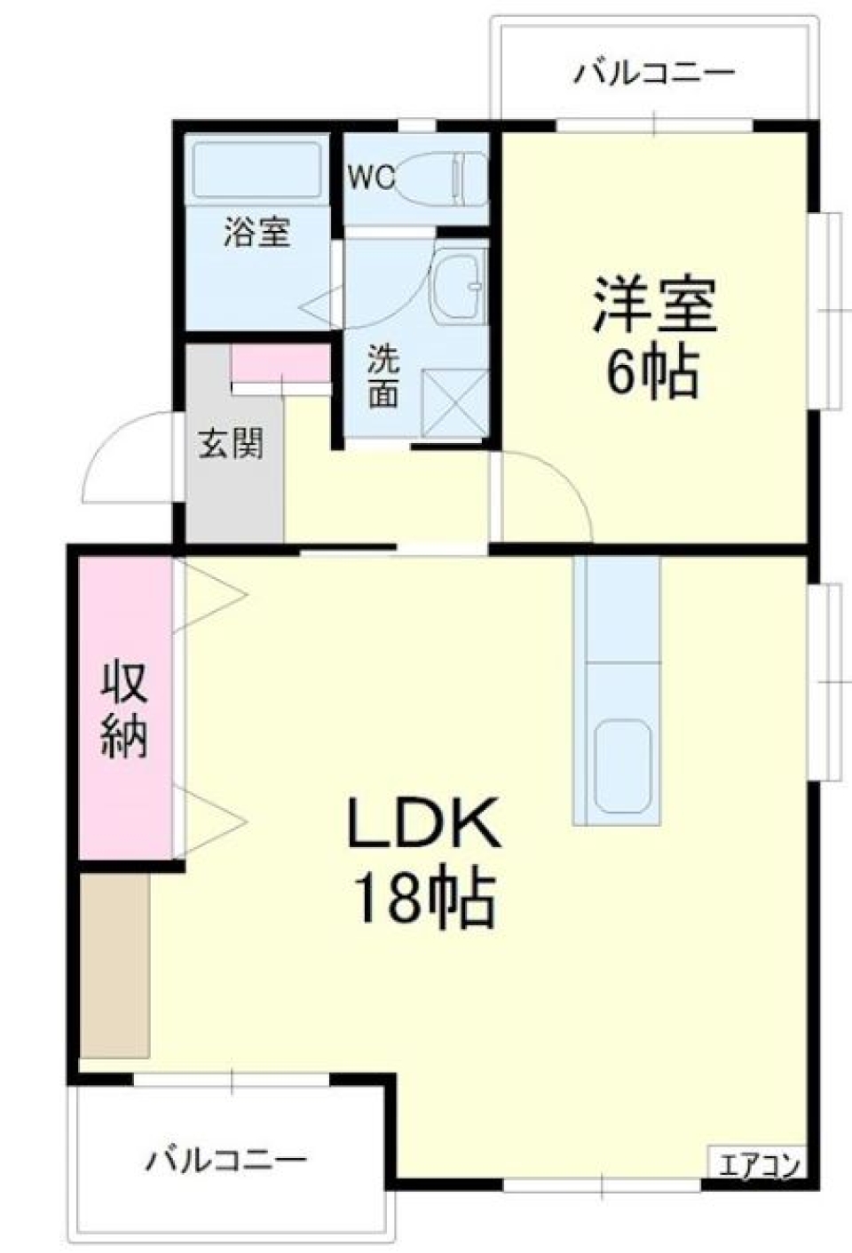 【リノベ】広々リビングであったか住まいの間取り図