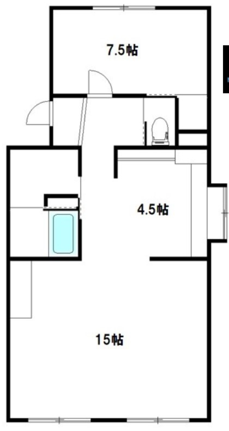 リモートワークの手引きの間取り図