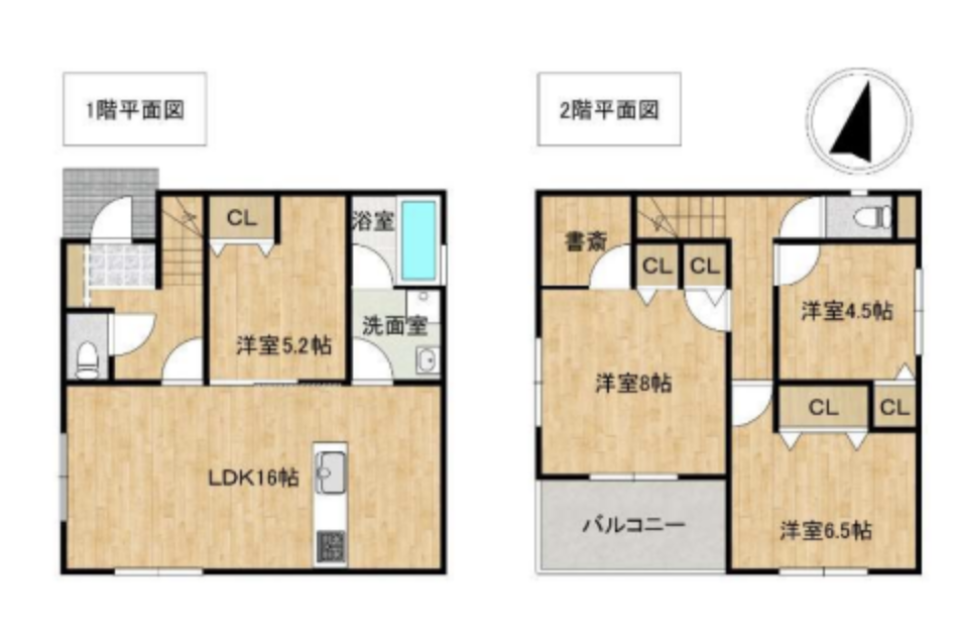 ＼新築戸建／出会いは一期一会！の間取り図