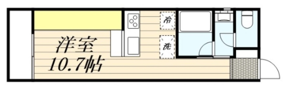 ぬくもりのワンルーム。