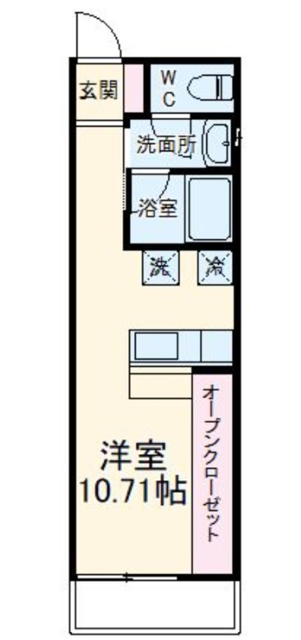 【新築】最新家電で快適に。の間取り図