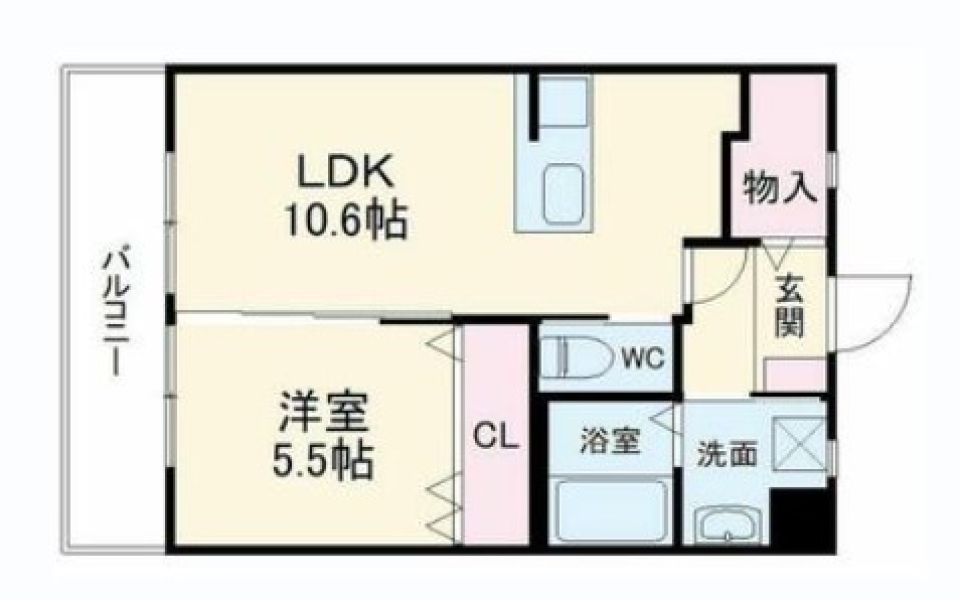 「おうちカフェ」開業の間取り図