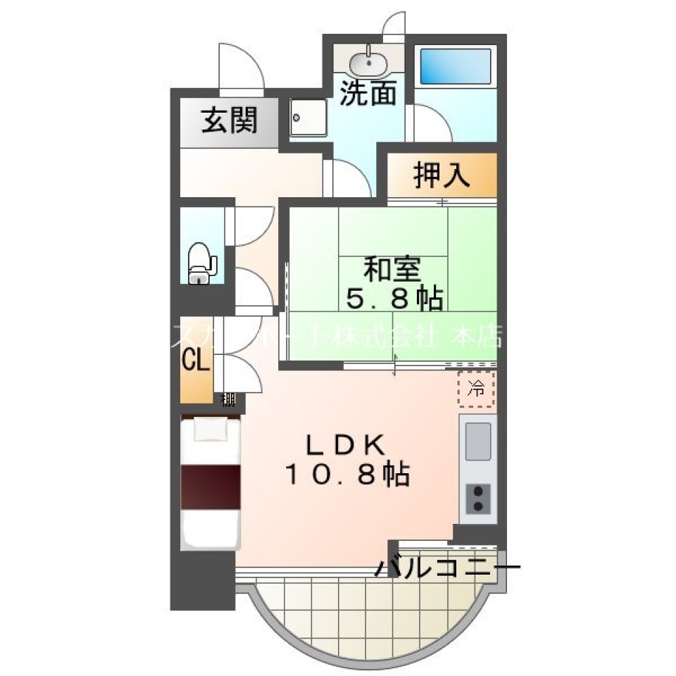 週末は浜名湖での間取り図