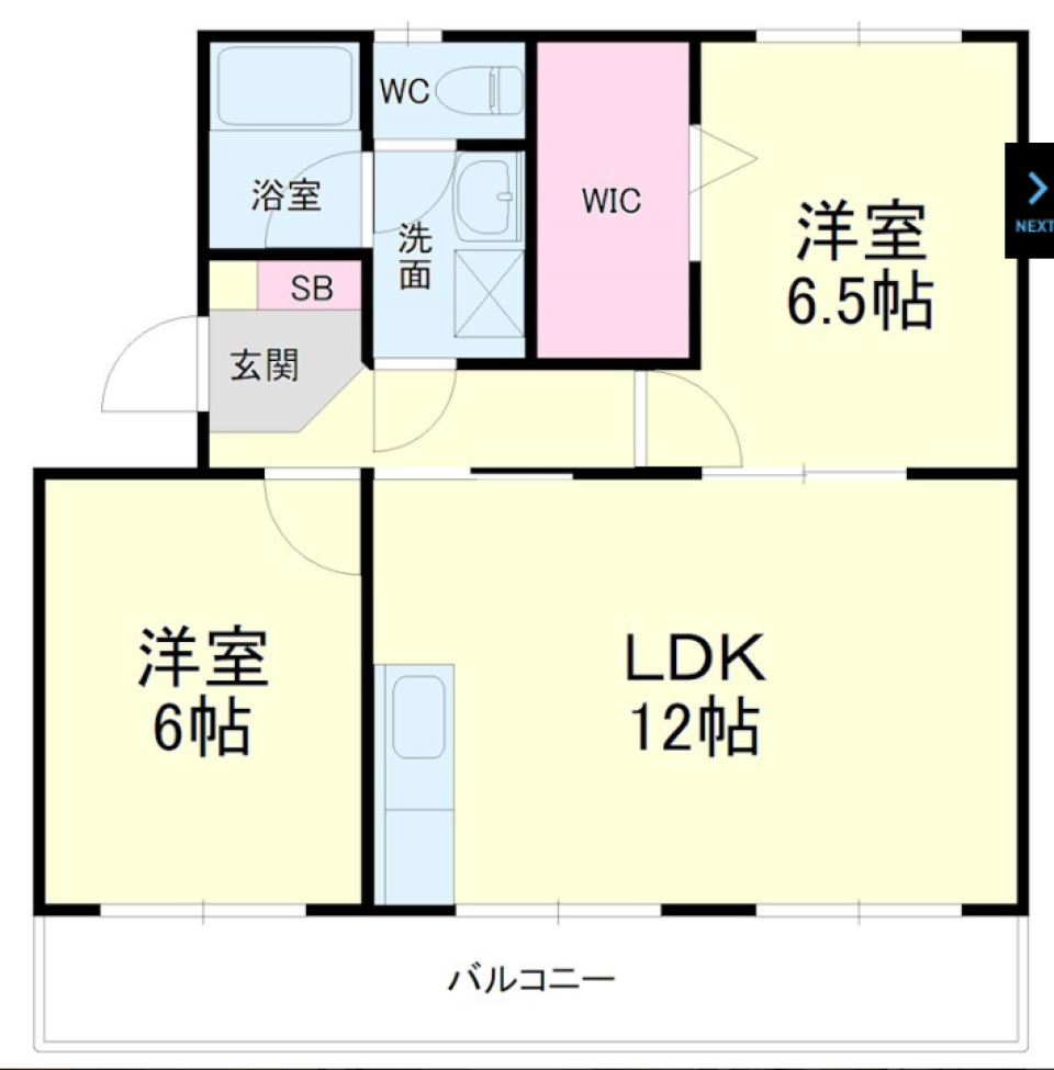 大人な貴方と暮らす部屋の間取り図