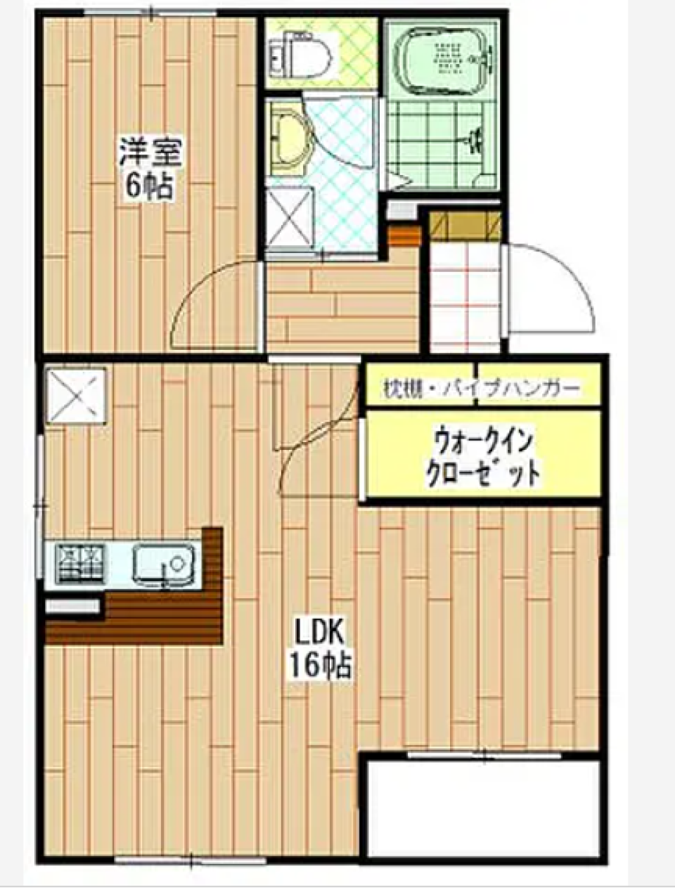 シンプルこそ、最強！の間取り図