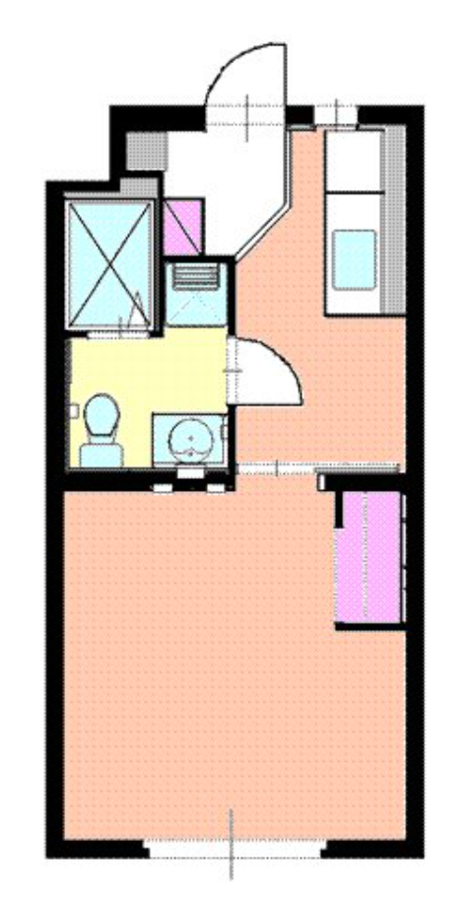 私もオシャレな部屋で暮らしたい！の間取り図