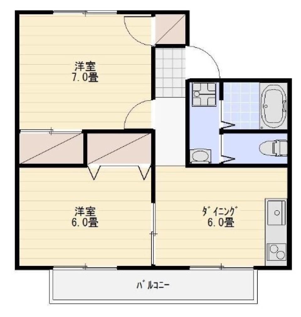 じぶん色住まいの間取り図