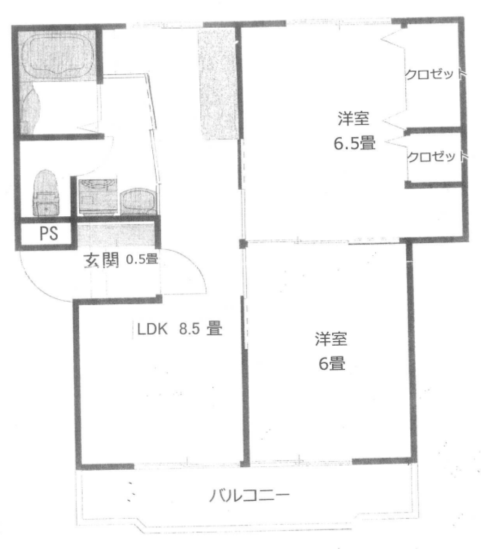 子犬と快適LIFEの間取り図