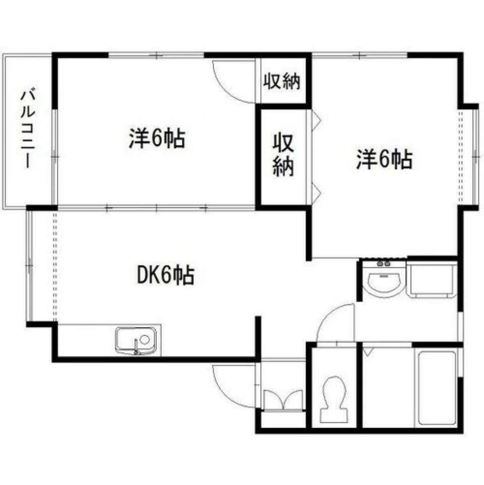 マドドアトビラの間取り図