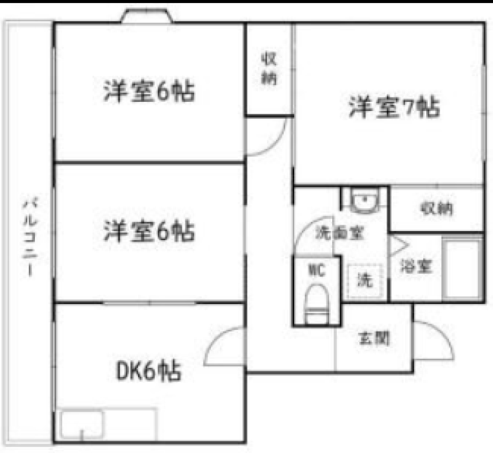 生活スタイルに沿ったお部屋づくりの間取り図