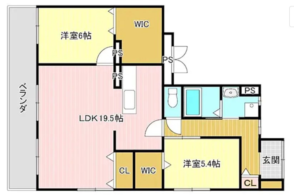 家族との場所の間取り図