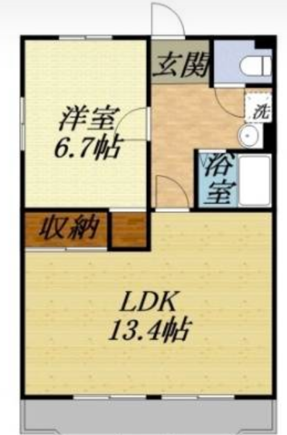 電車好きの方必見！！の間取り図