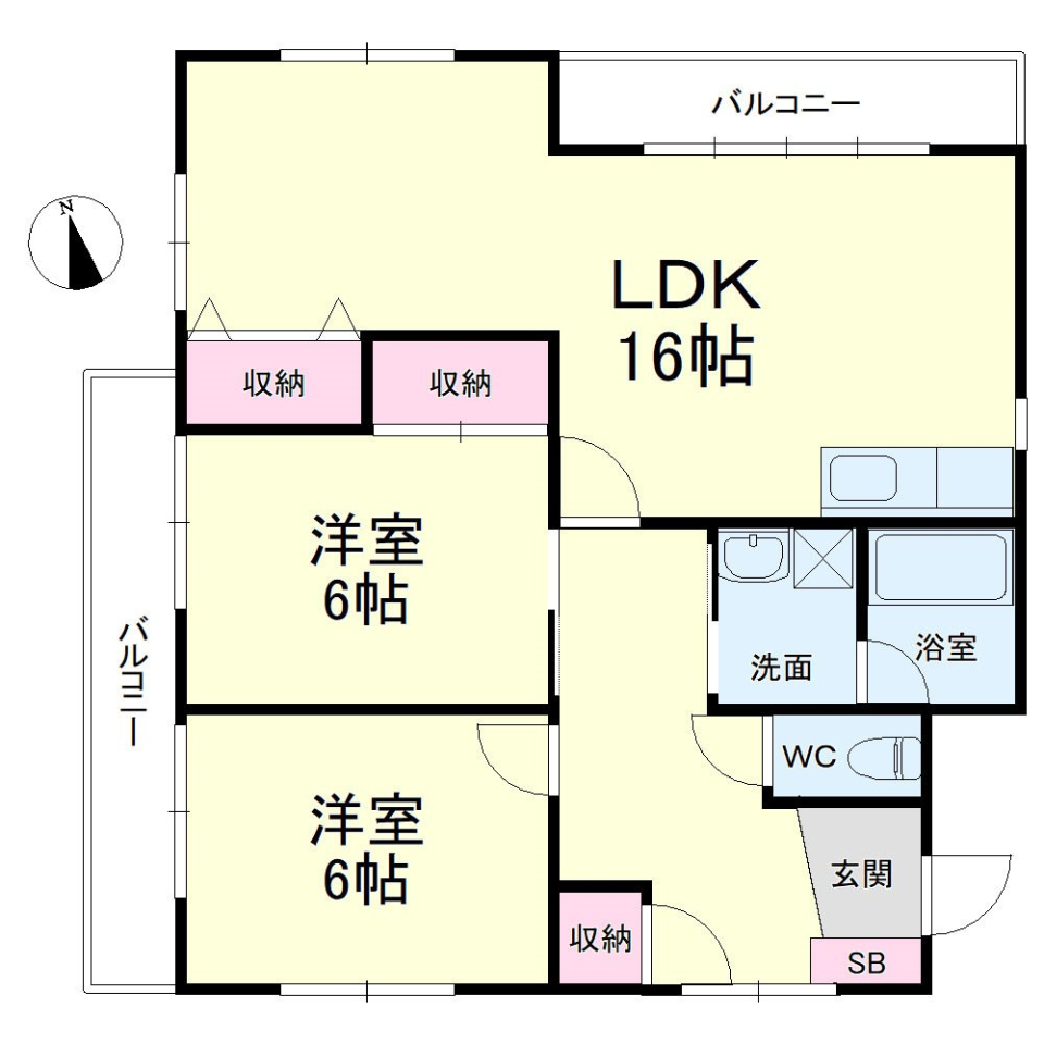 街中ライフ！の間取り図