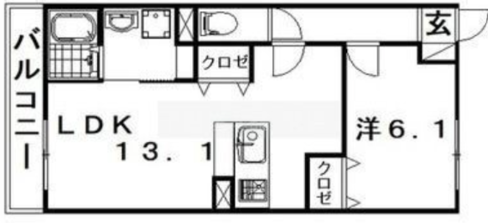 青の世界へようこその間取り図