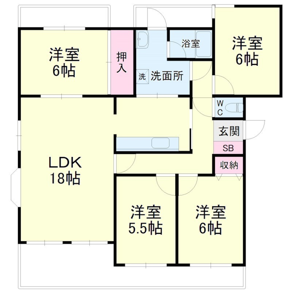 季節と日向暮らしの間取り図