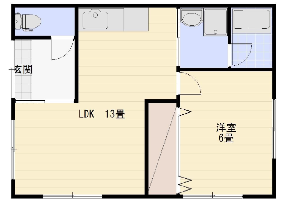 ギャップを楽しもう♪の間取り図