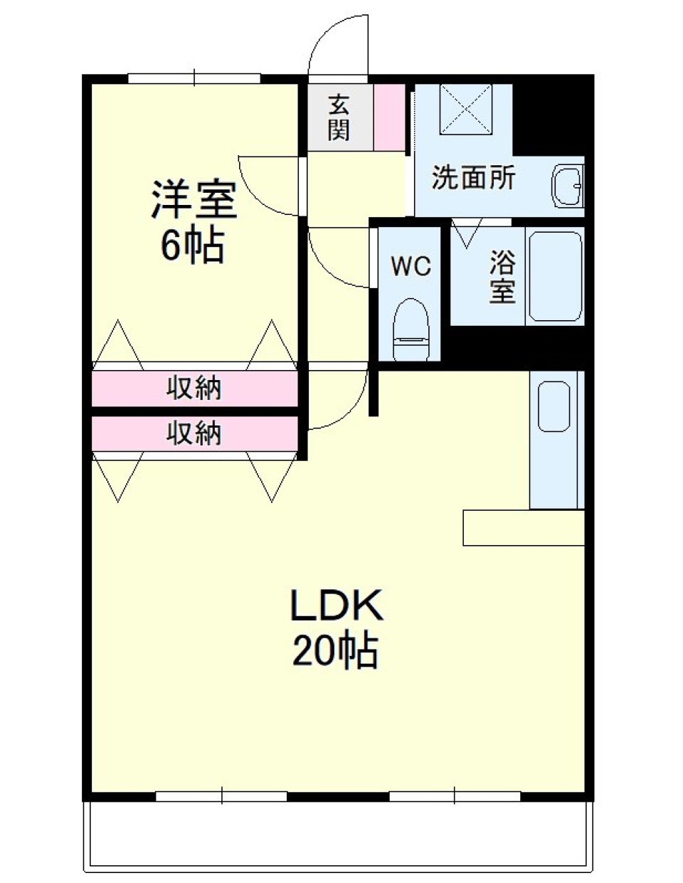 ちょっと贅沢、シティライフの間取り図