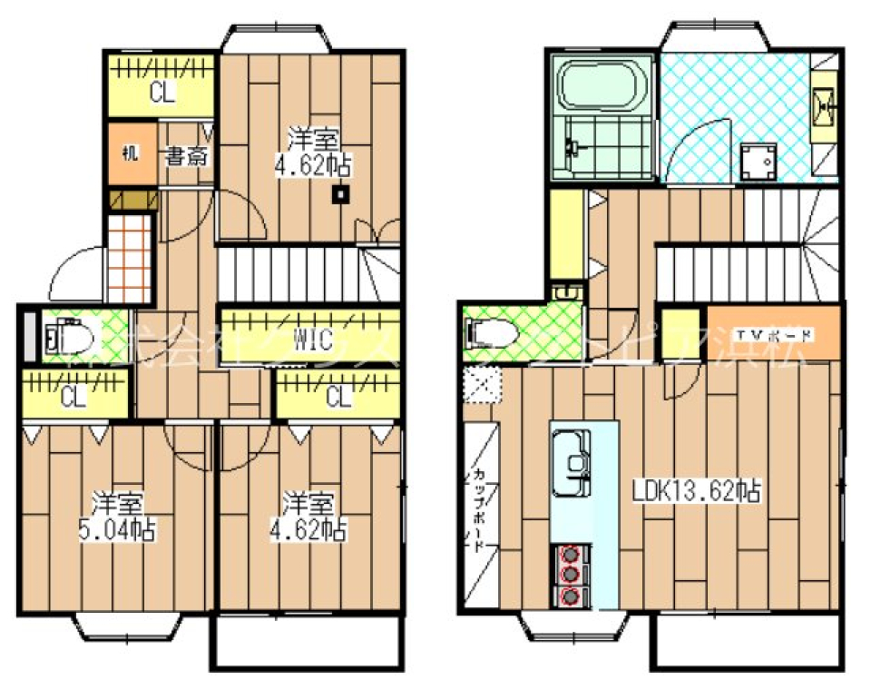 子供の成長に合わせた理想の住まいの間取り図