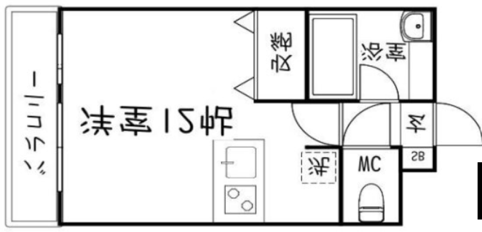 ホテルライクな暮らしはいかが？？の間取り図