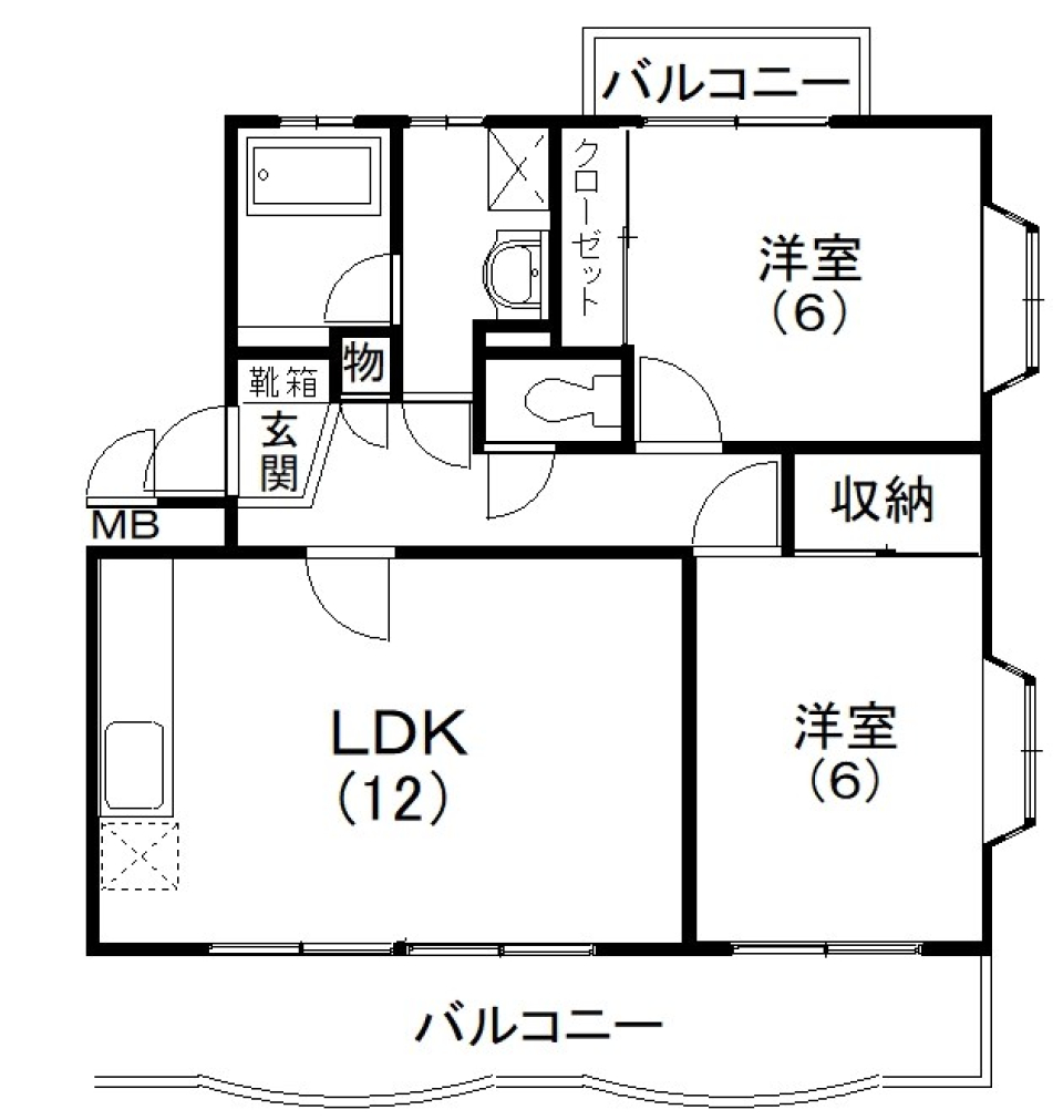 新生活、キラキラ輝く！の間取り図