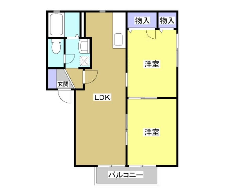 広々LDKでダンス！の間取り図