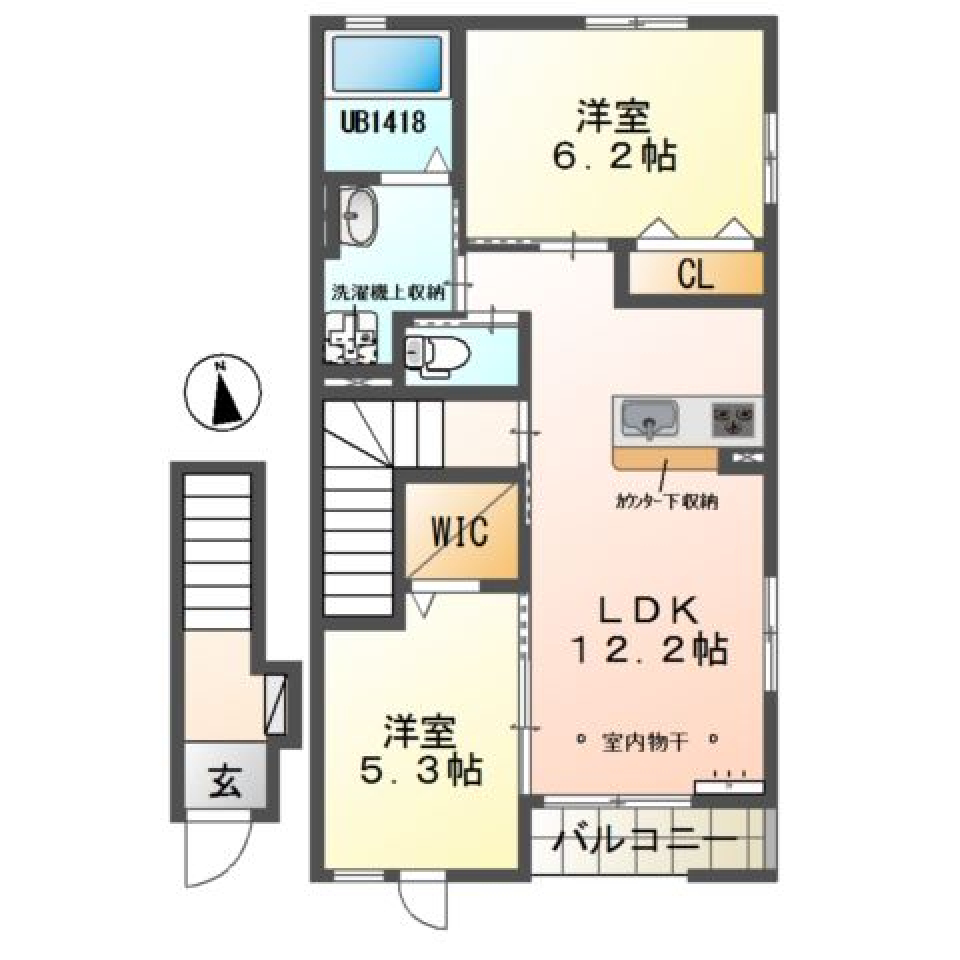 あなたが待ち望んだ理想の住まいの間取り図