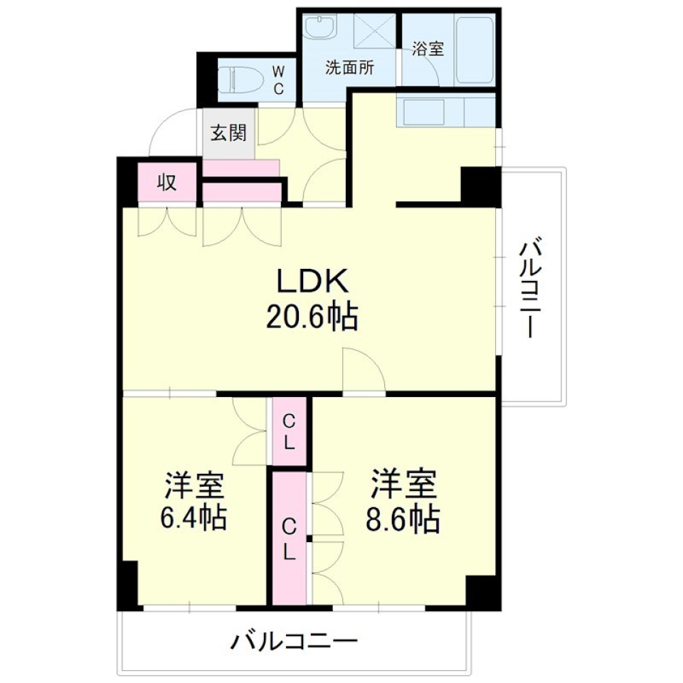 愛犬と快適ライフ！の間取り図