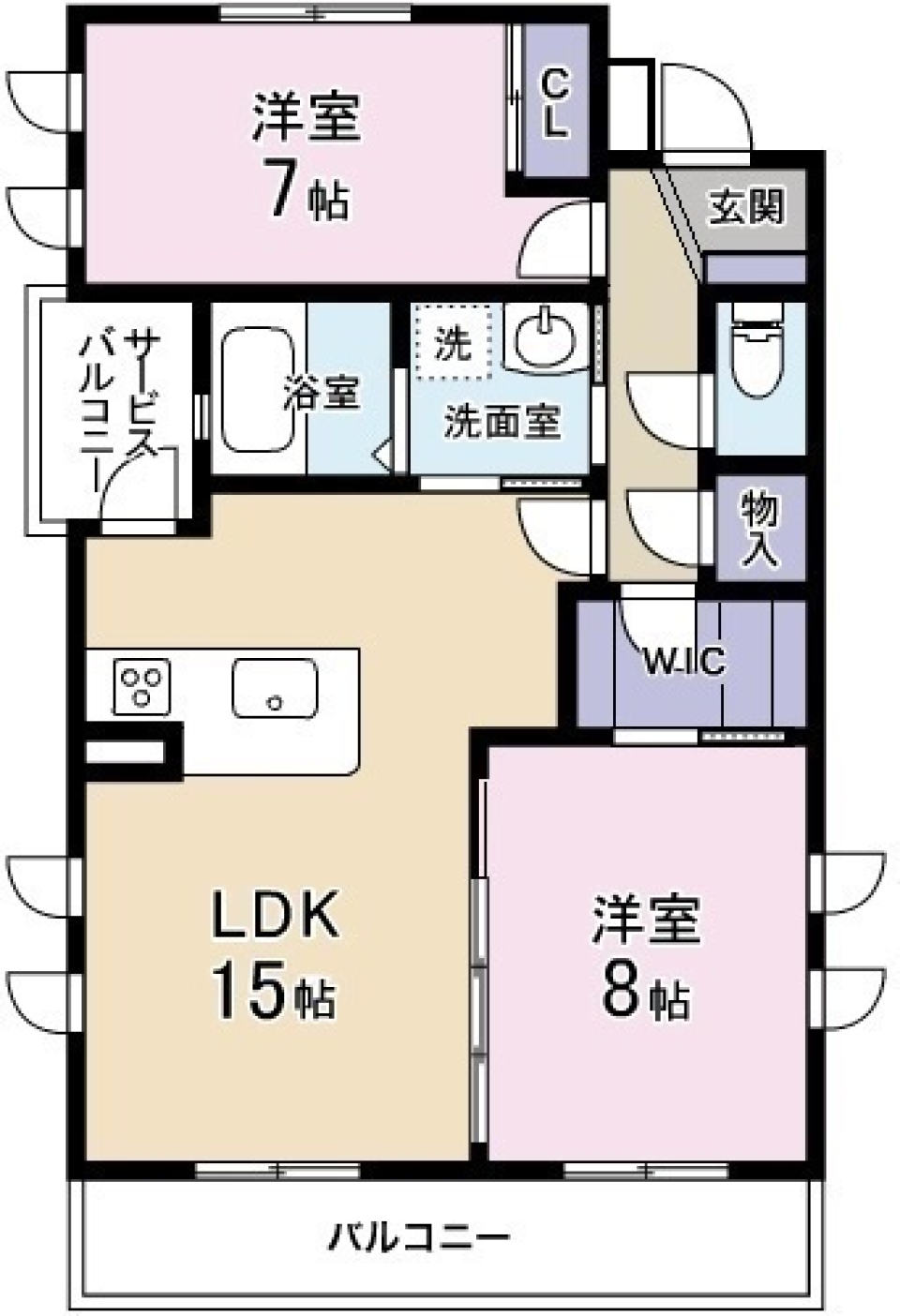 『狭い』なんて言葉、この物件には存在しません！の間取り図