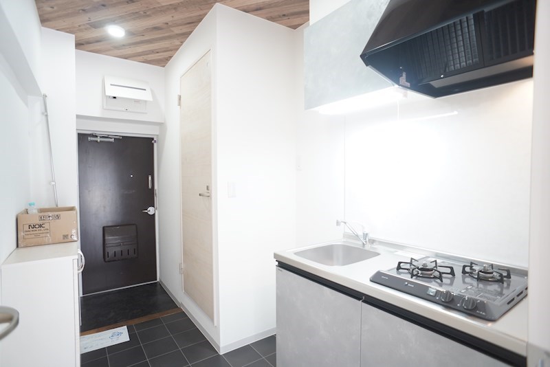 便利なシステムキッチン