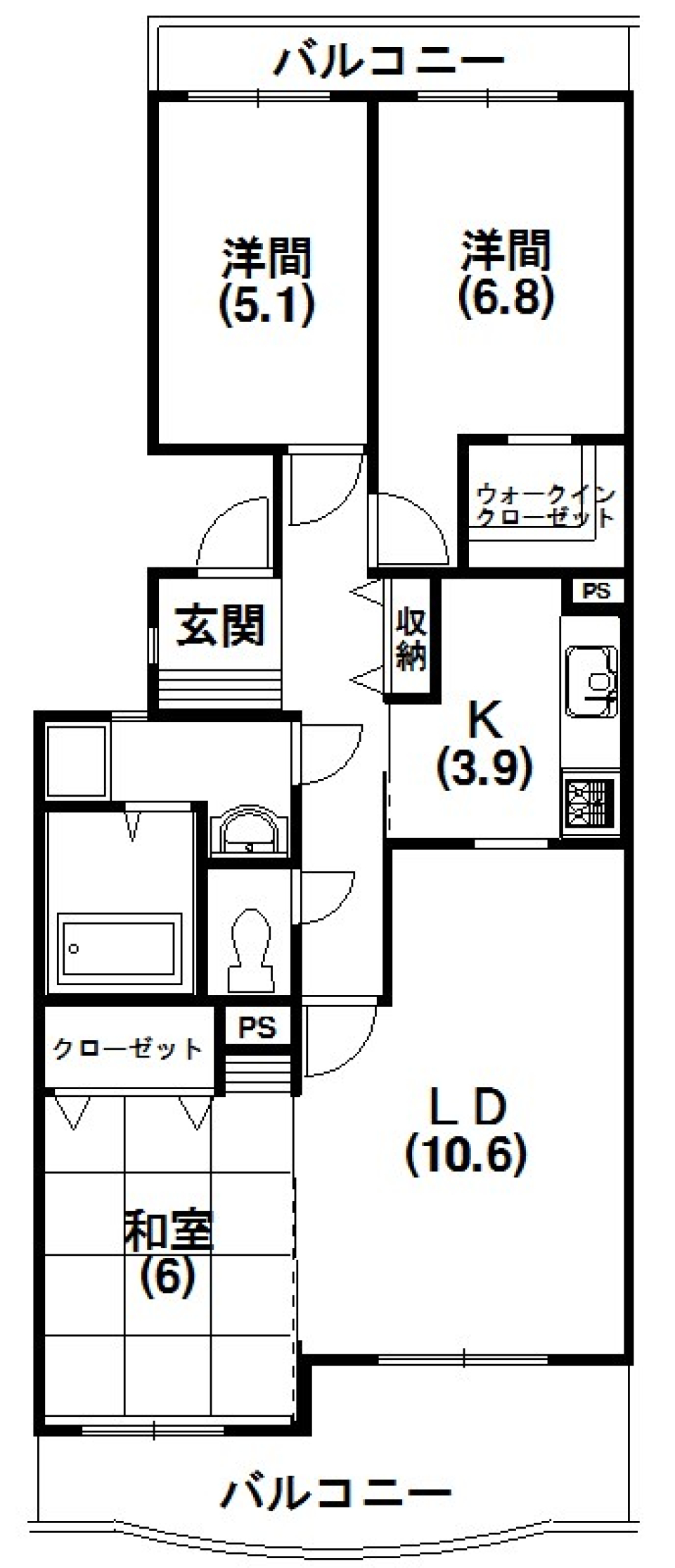 家族の夢が広がる、暮らしやすい空間の間取り図