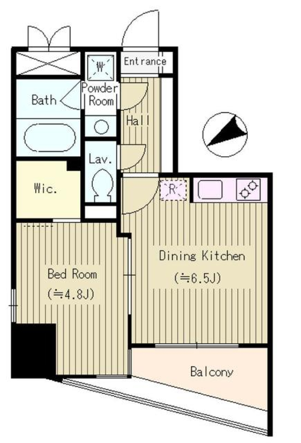 ちょっと広めのお部屋にステップアップの間取り図