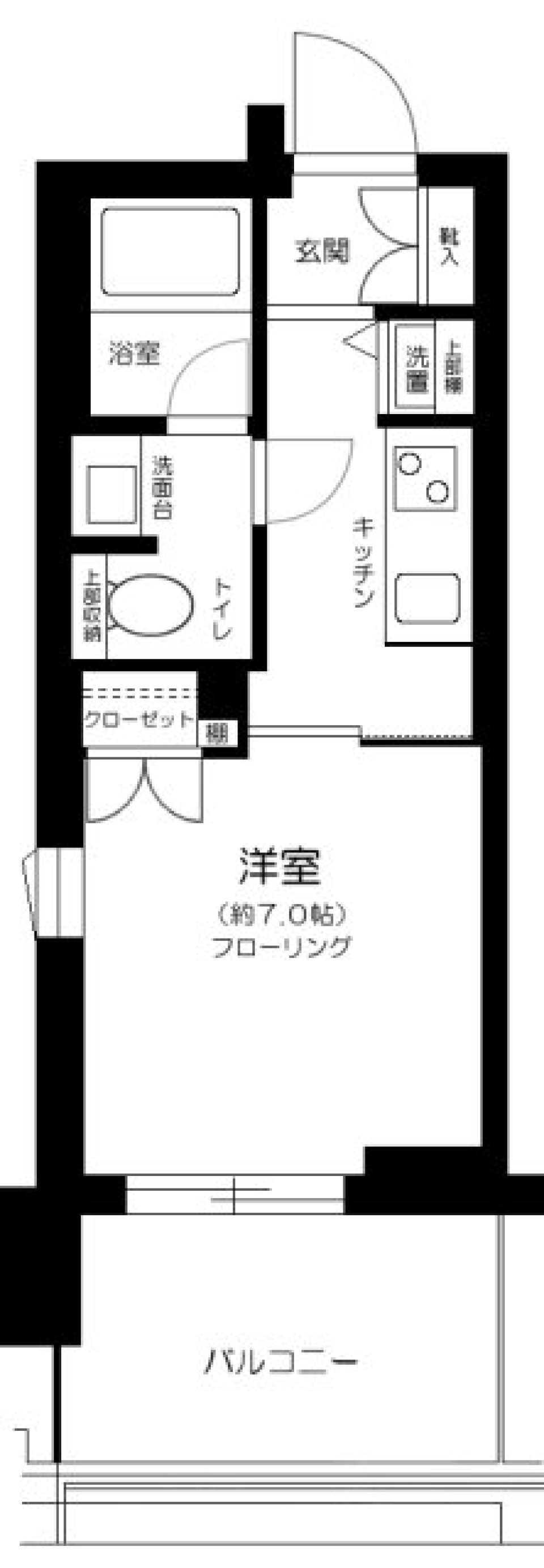 限界突破の筋トレ習慣　トレーニングジム付きの間取り図