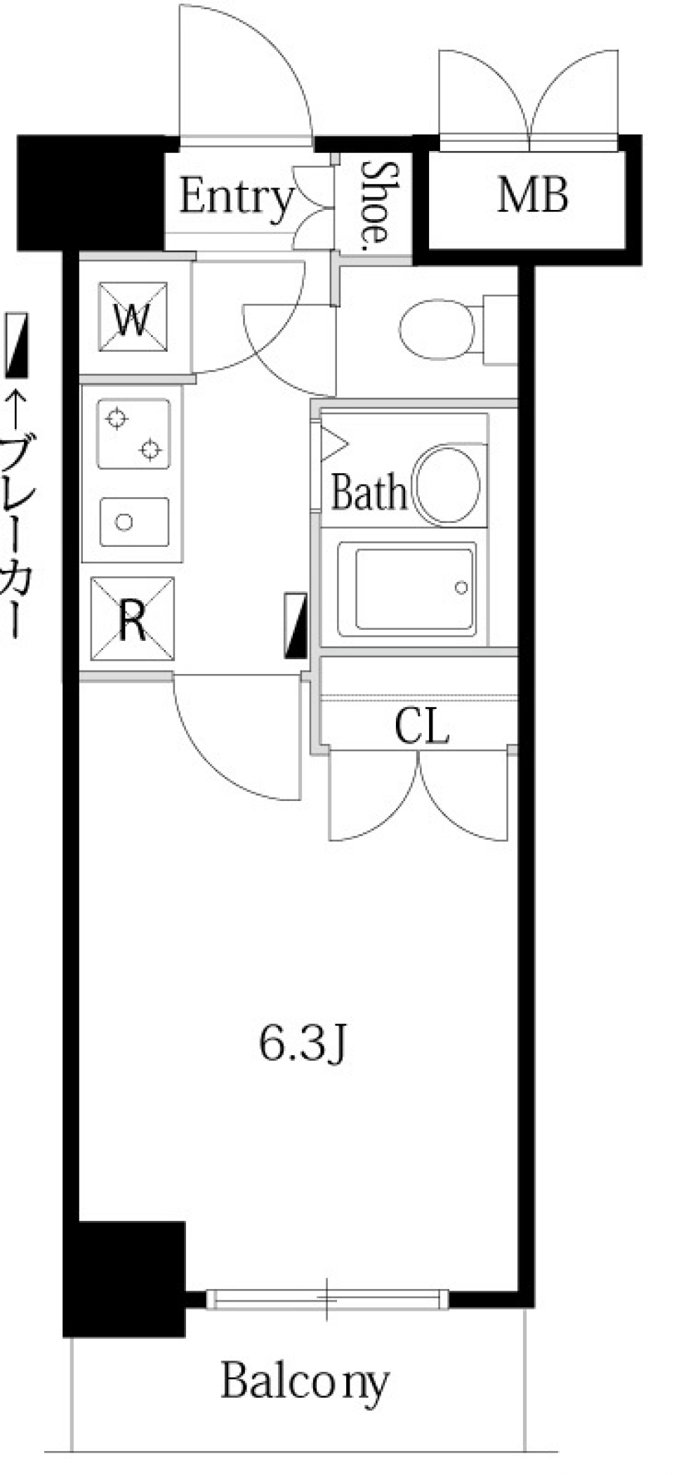 渋谷でペットと共に暮らす ペット可の間取り図