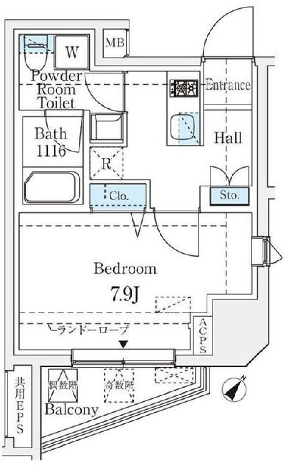 深緑に吸い寄せられて...  JR山手線 渋谷駅まで徒歩11分の間取り図