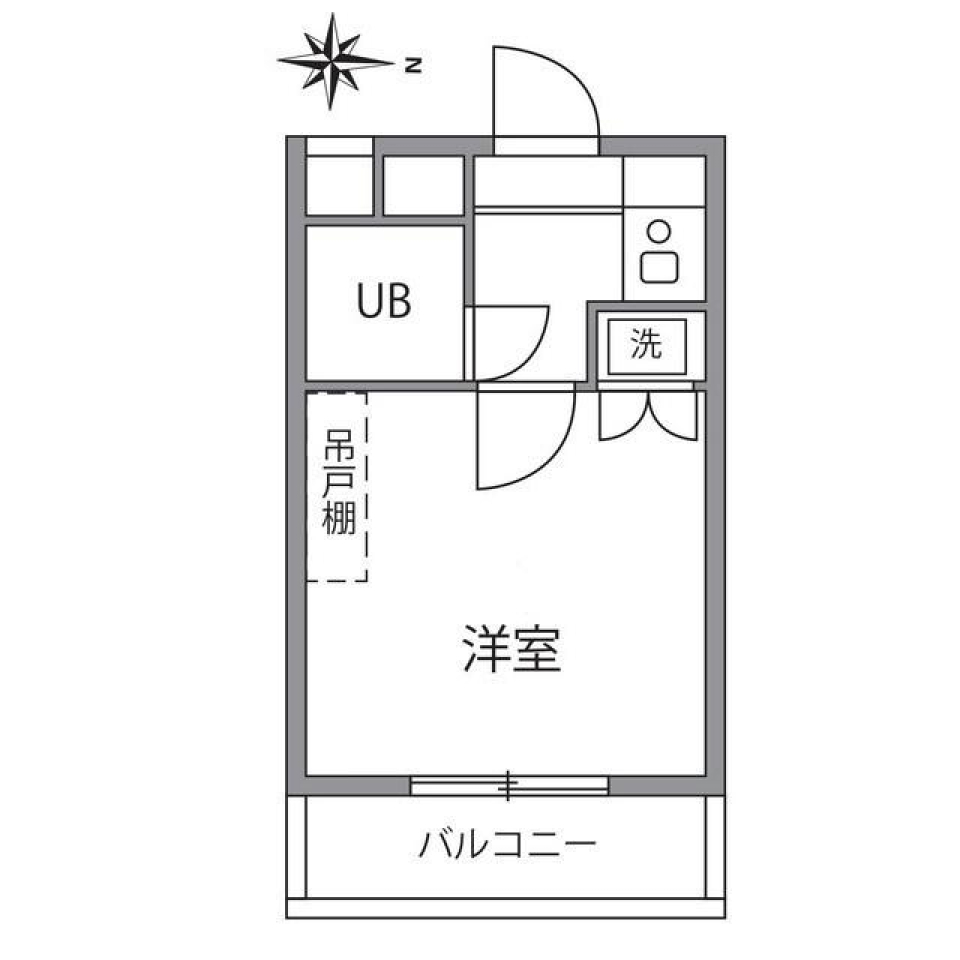 憧れの独り暮らし　駒沢オリンピック公園近く！の間取り図