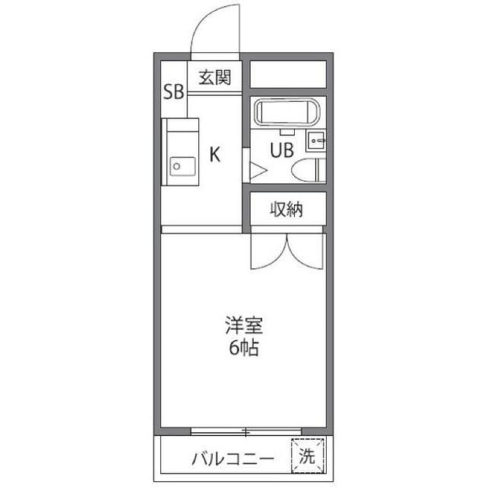 おしゃれな空間を自らの手で 千歳烏山駅まで徒歩7分の間取り図