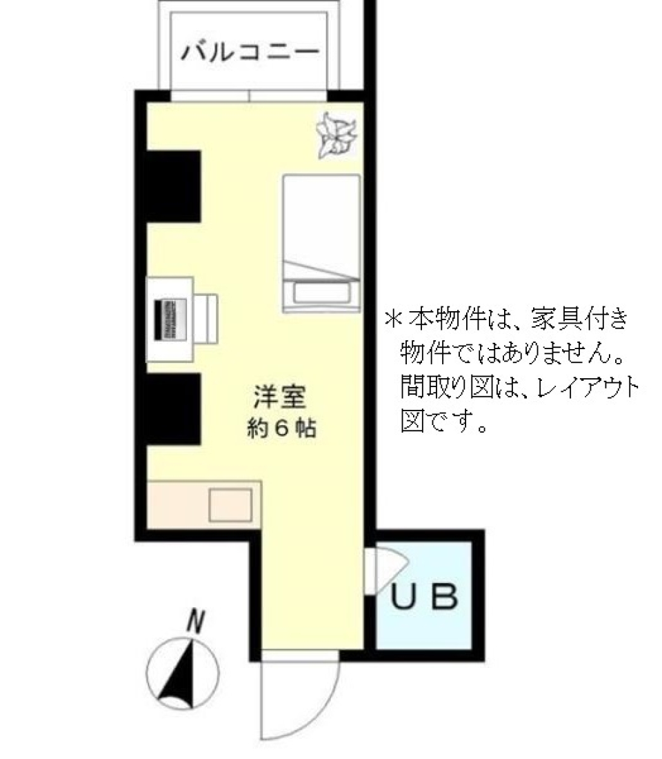 レトロさが好きの間取り図