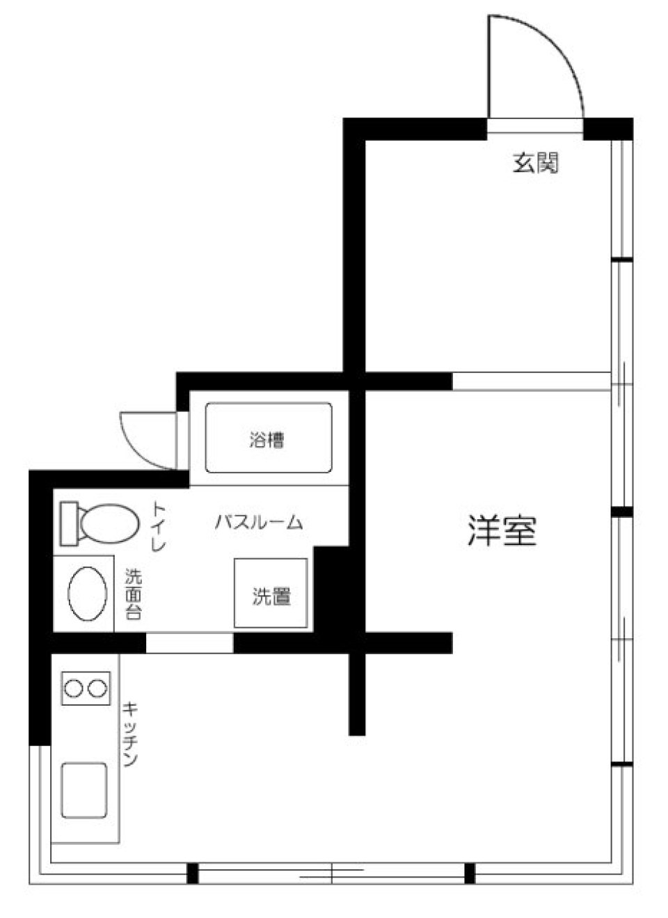 パーケット×コンクリ＝好きの間取り図