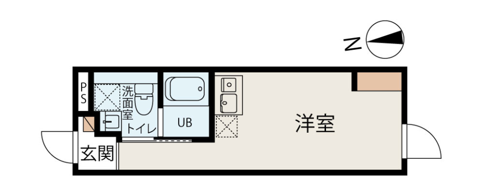 セレスト練馬　403号室の間取り図