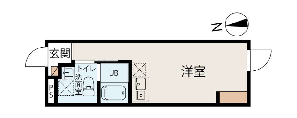 セレスト練馬　502号室の間取り図