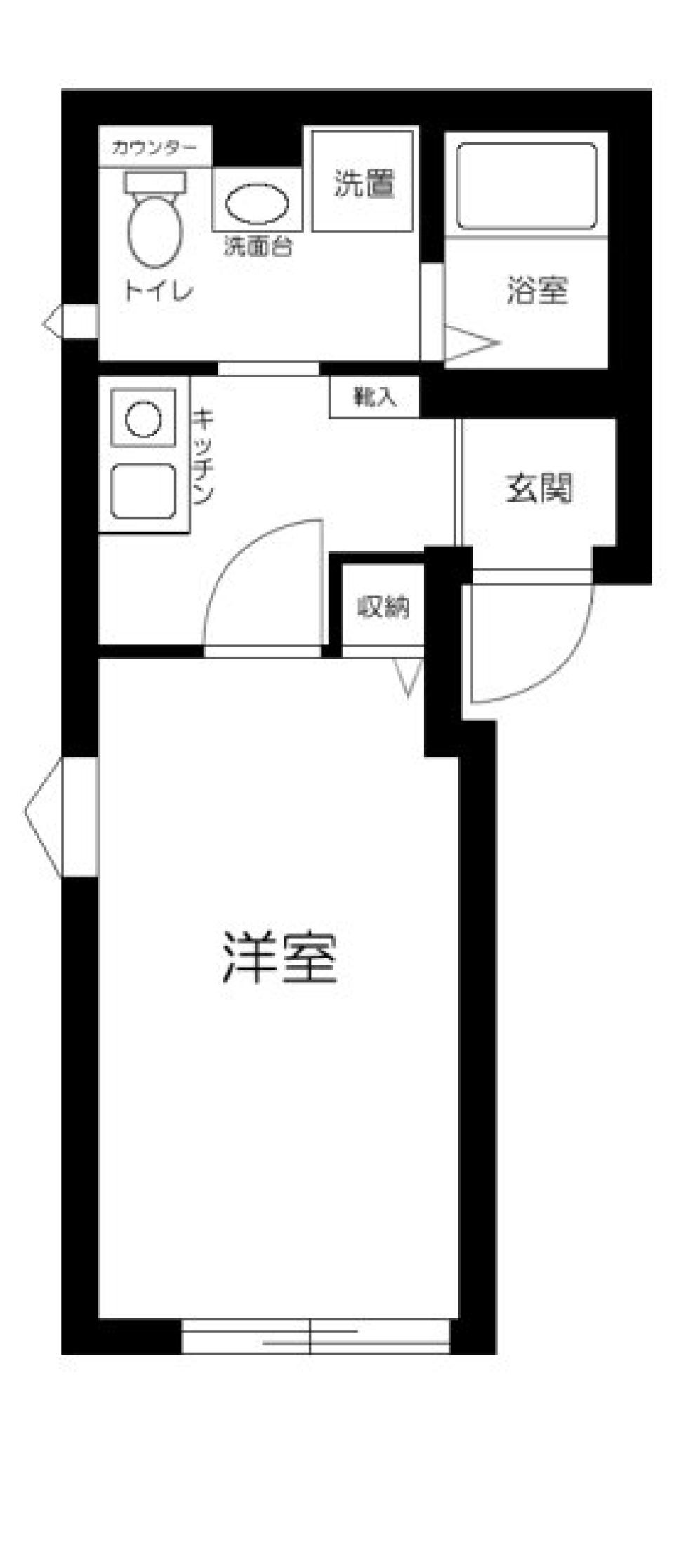 ＧＬＩＣＩＯＮ竹ノ塚 501の間取り図