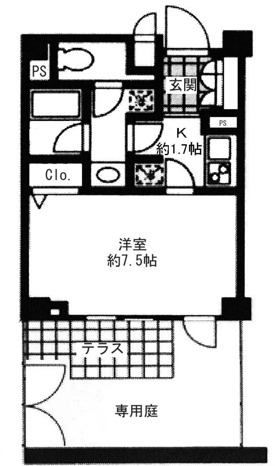 愛犬と庭で遊ぼう?【ペット可】の間取り図