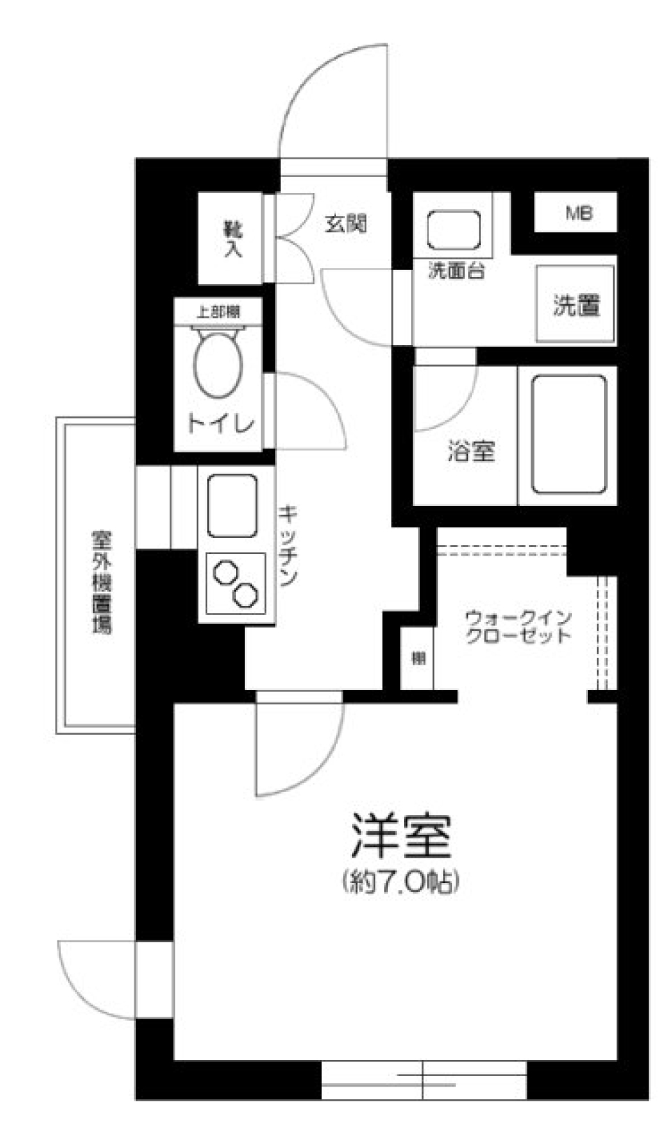 Ｌａｃｈａｒｉｔｅ大岡山 304号室の間取り図