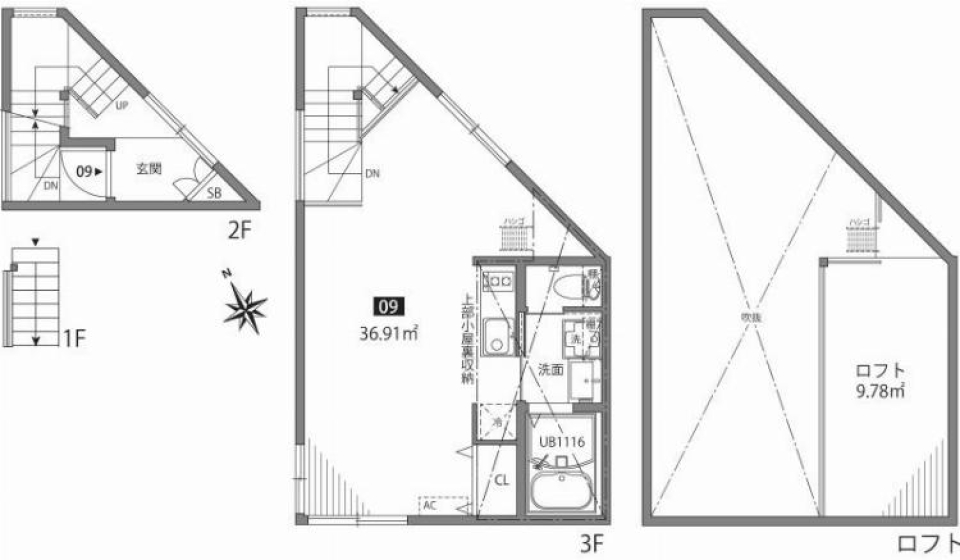 太陽の光りと共に【新築！！】の間取り図