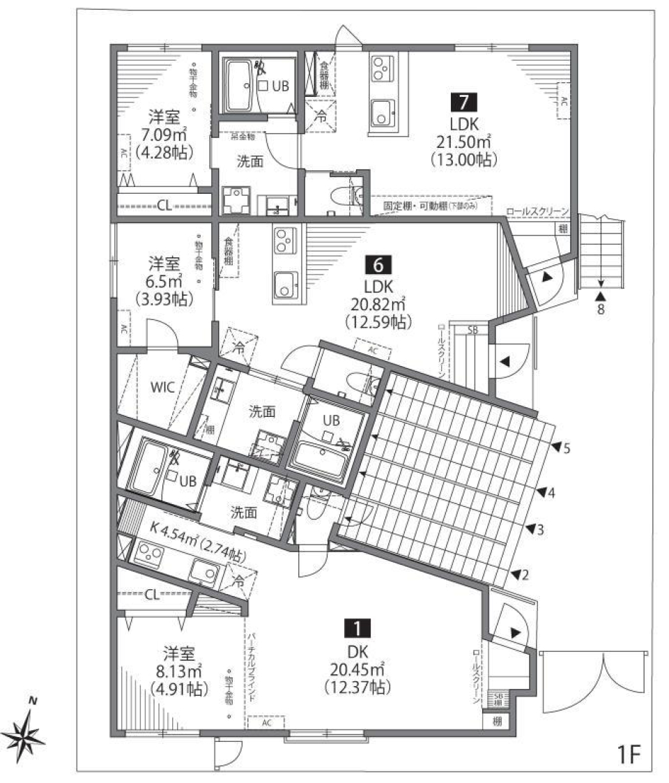 優雅に一人暮らし【新築】の間取り図